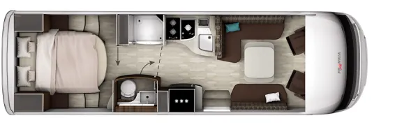 Tagesgrundriss Frankia F-Line I 840 QD