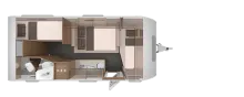 Grundriss Nacht Knaus Sport 500 KD Lager Abverkauf