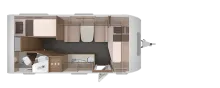 Grundriss Tag Knaus Sport 500 KD Lager Abverkauf
