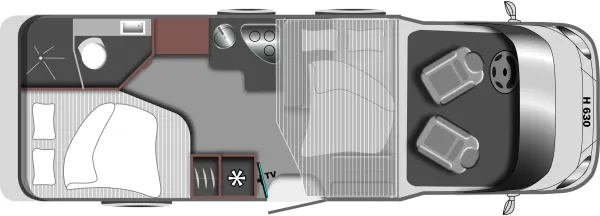 Tagesgrundriss LMC Tourer Lift H 630