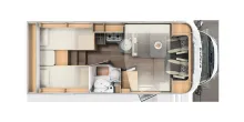 Grundriss Tag Sunlight T 67S
