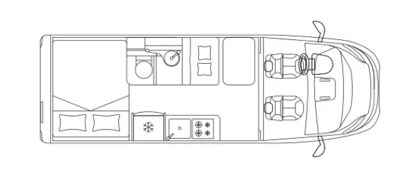 Tagesgrundriss Laika Ecovip 600