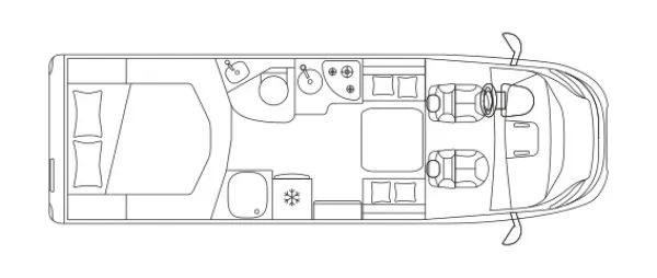 Tagesgrundriss Laika Ecovip L 3412 DS
