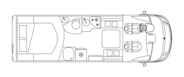 Tagesgrundriss Laika Ecovip H 4112 DS
