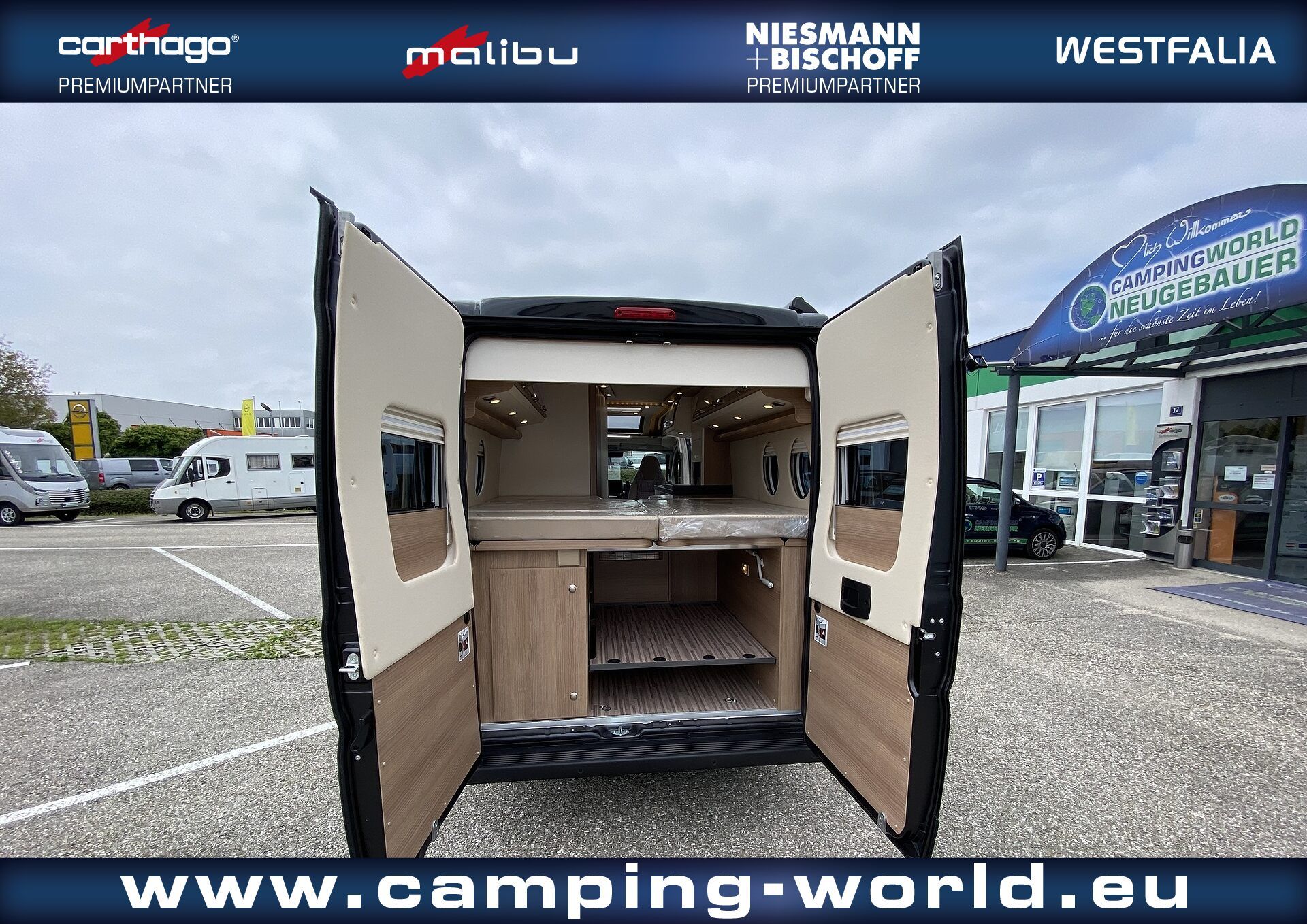 Malibu First Class - Two Rooms 640 LE RB Charming GT - Campingworld  Neugebauer