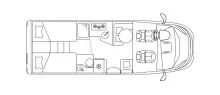 Grundriss Tag Laika Kosmo L 409 Abverkauf-Sie sparen 13.819,-