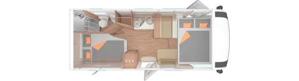 Nachtgrundriss Weinsberg CaraCore 650 MF