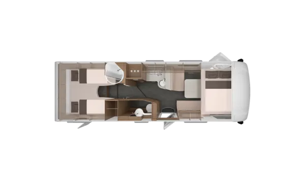 Nachtgrundriss Knaus L!VE I 900 LEG