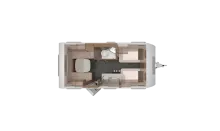 Grundriss Tag Knaus Sport 460 EU DAchklima Dometic Mover Truma