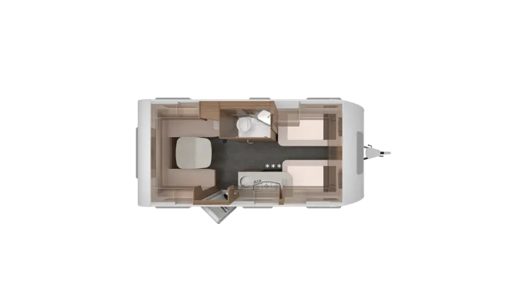 Grundriss Tag Knaus Sport 460 EU DAchklima Dometic Mover Truma