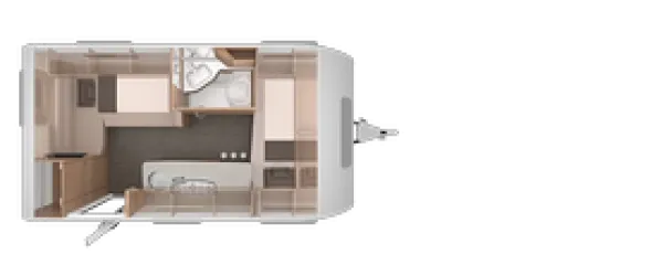 Nachtgrundriss Knaus Südwind 420 QD 60 YEARS