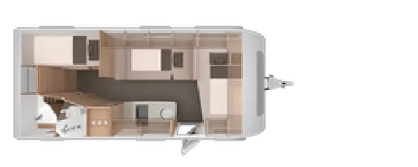 Nachtgrundriss Knaus Südwind 500 QDK 60 YEARS