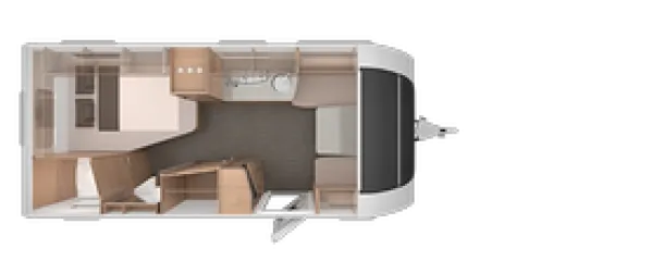 Tagesgrundriss Knaus Südwind 500 UF