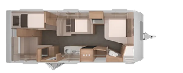 Nachtgrundriss Knaus Südwind 650 FSK