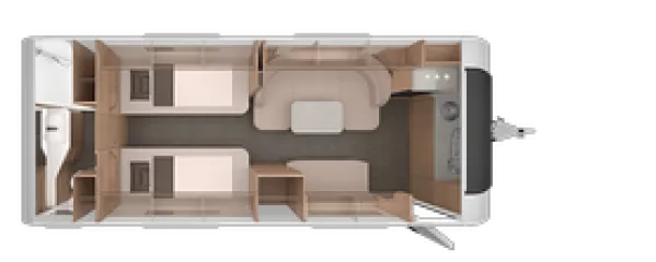 Tagesgrundriss Knaus Südwind 650 PEB