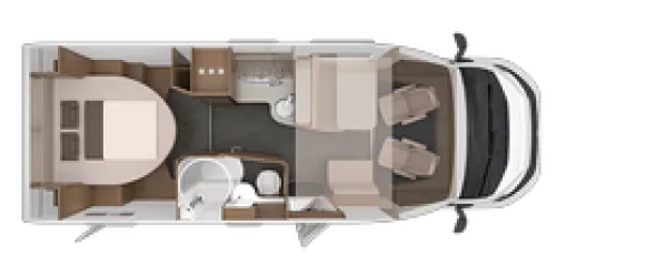 Tagesgrundriss Knaus L!VE WAVE 700 MX
