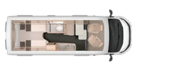 Tagesgrundriss Knaus BoxLife Pro 630 FREEWAY