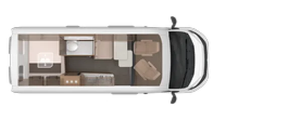 Tagesgrundriss Knaus BoxLife 600 MQ