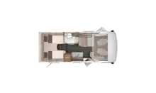 Grundriss Tag Knaus L!VE I 650 MEG IC-Line