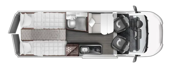 Tagesgrundriss Roller Team LIVINGSTONE ADVANCE DUO