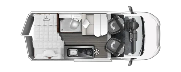 Tagesgrundriss Roller Team LIVINGSTONE ADVANCE K2