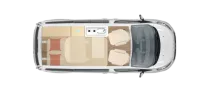 Grundriss Tag Bürstner Copa C 500