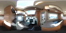 360° Innenansicht Weinsberg X-CURSION VAN 500 MQ EDITION [PEPPER] Sofort verfügbar