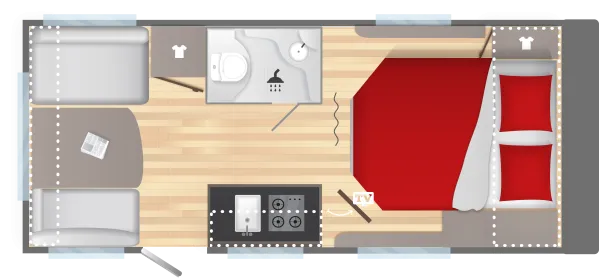 Tagesgrundriss Sterckeman Sport Edition 480CP