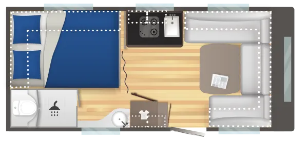 Tagesgrundriss Caravelair Exclusive Line 475