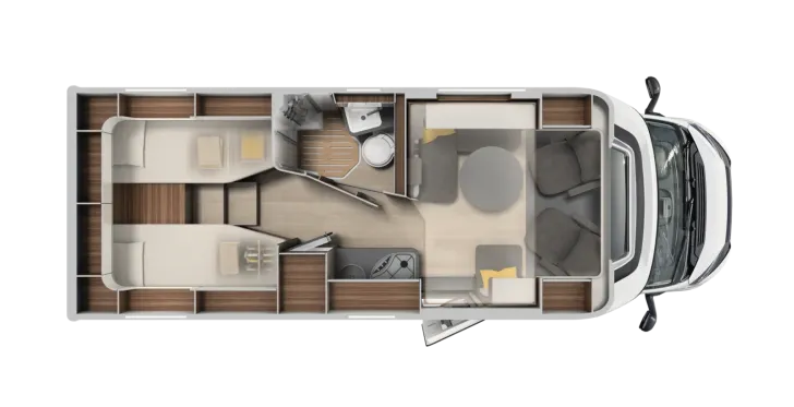 Grundriss Tag Laika Ecovip L 2009 Abverkaufsstück- Top Preis