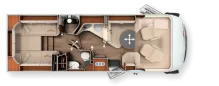 Grundriss Tag Carthago chic e-line I 50 LE DA 200011716