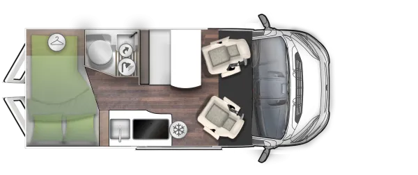 Tagesgrundriss Forster V 541 HB Vantasy