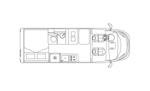 Grundriss Tag Laika Ecovip 600 mit Tageszulassung - AUTOMATIK