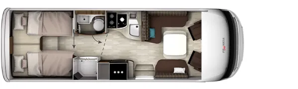 Tagesgrundriss Frankia Titan I 790 GD