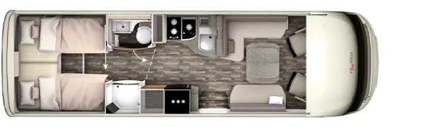 Tagesgrundriss Frankia Platin I 8400 GD