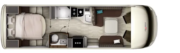 Tagesgrundriss Frankia Platin I 8400 QD