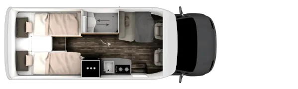 Tagesgrundriss Frankia NEO MT 7 GDK BLACK LINE