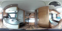 360° Innenansicht Weinsberg CaraOne 480 QDK Sofort verfügbar