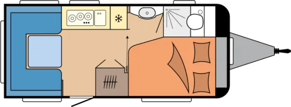 Tagesgrundriss Hobby Excellent Edition 460 UFe