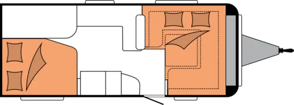 Nachtgrundriss Hobby Prestige 560 FC