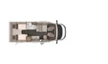 Grundriss Tag Knaus L!VE TI 650 MEG Platinum Selection
