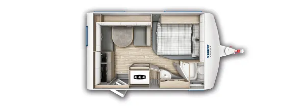 Tagesgrundriss Fendt Bianco Activ 390 FHS