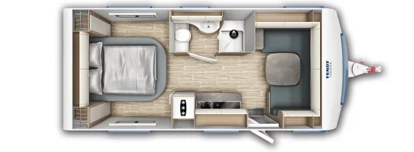 Tagesgrundriss Fendt Tendenza 560 SFDW
