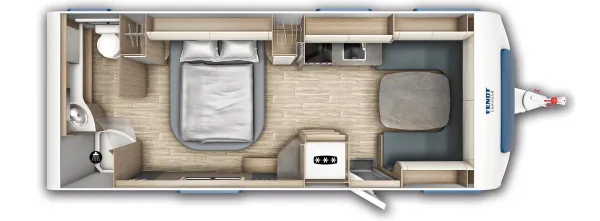 Tagesgrundriss Fendt Tendenza 650 SFD Tagesgrundriss Fendt Tendenza 650 SFD