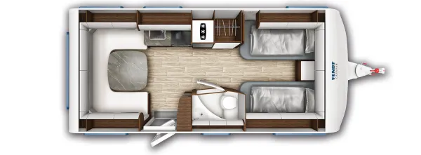 Tagesgrundriss Fendt Diamant 560 SGW