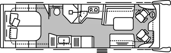 Tagesgrundriss Morelo Loft Premium 90 MB