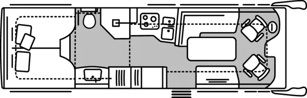 Tagesgrundriss Morelo Palace Liner 88 LB