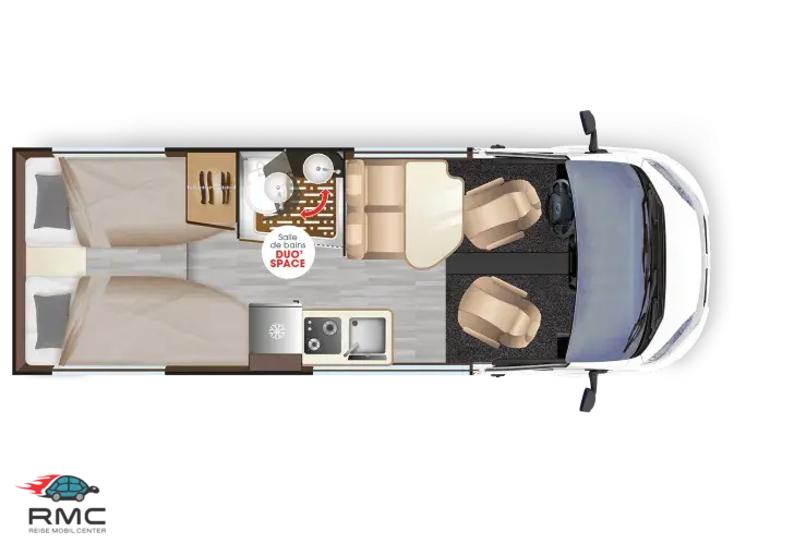 Grundriss Tag Dreamer Select D68 up Saphir