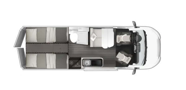 Tagesgrundriss Roller Team LIVINGSTONE ADVANCE DUO