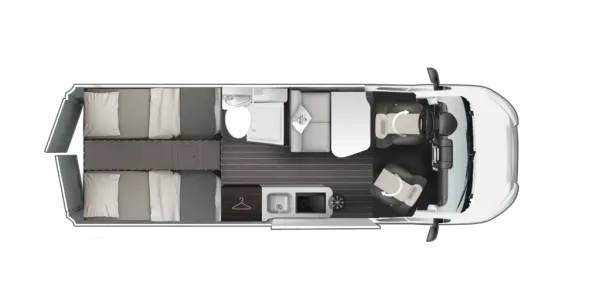 Tagesgrundriss Roller Team LIVINGSTONE DUO